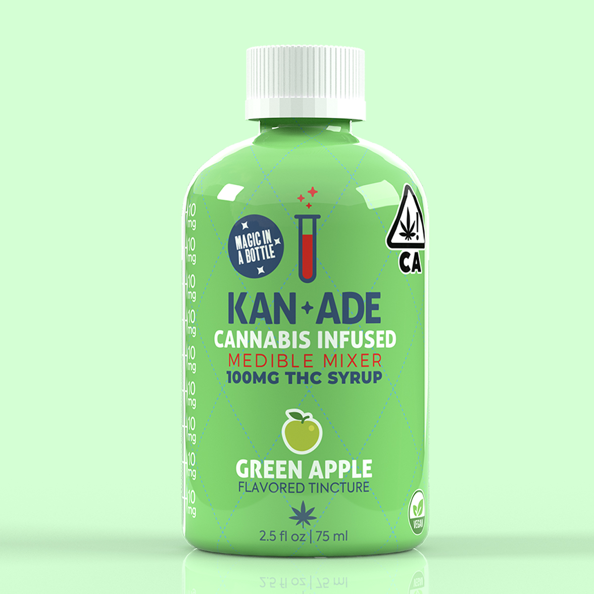 KAN ADE GREEN APPLE 100MG DRINK MIX