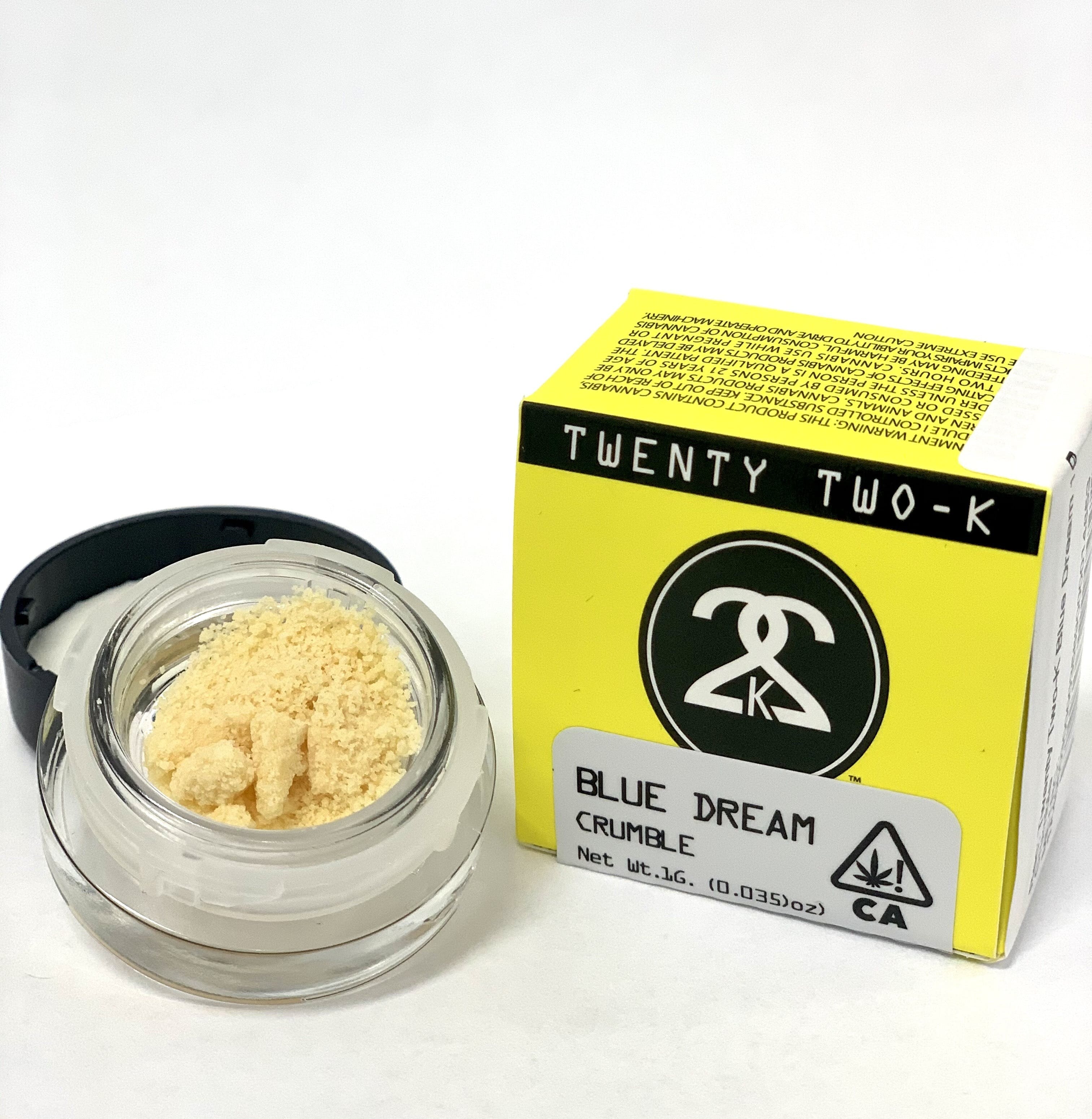 22K BLUE DREAM CRUMBLE 1G