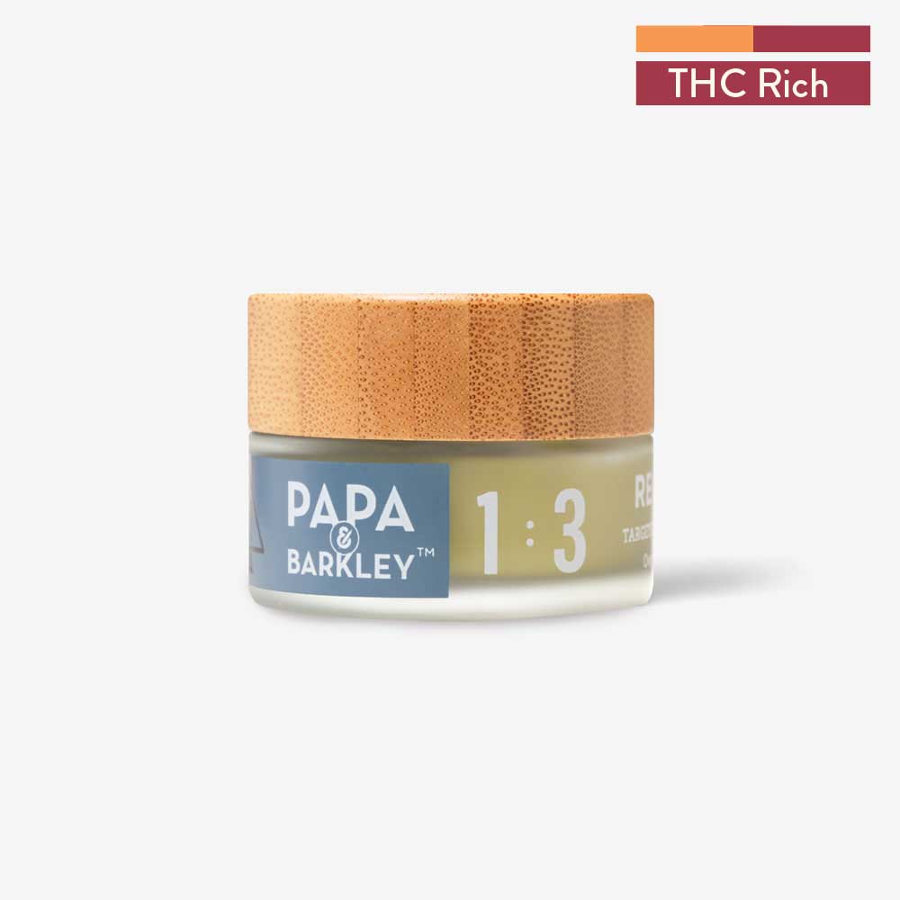 PAPA & BARKLEY BALM THC RICH 3:1CBD (15ML)