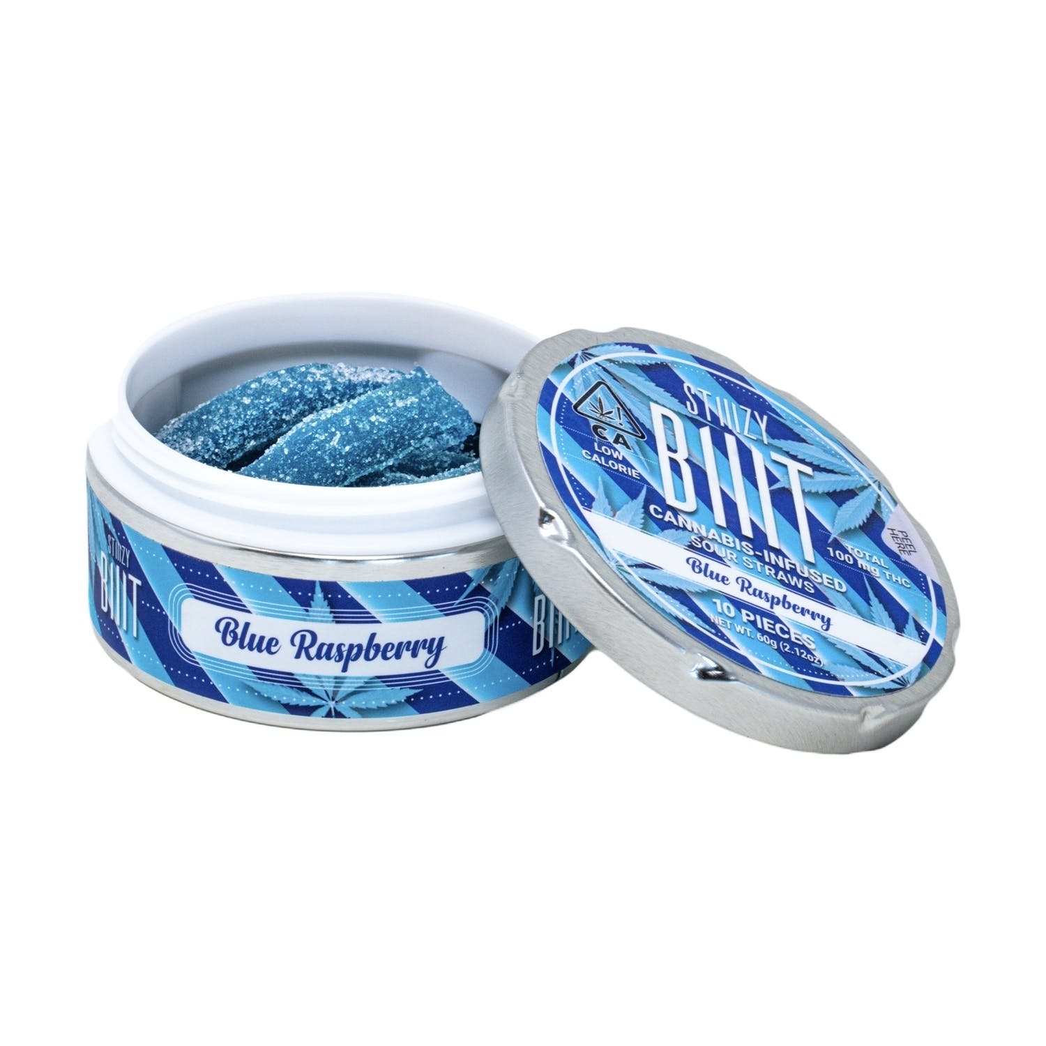 BLUE RASPBERRY STRAWS