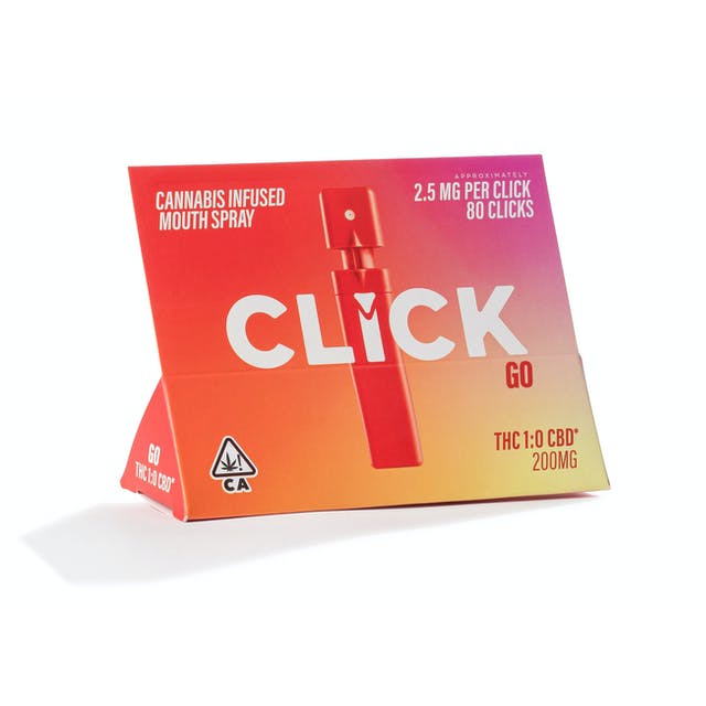 CLICK GO FAST ACTING MOUTH SPRAY 200MG THC