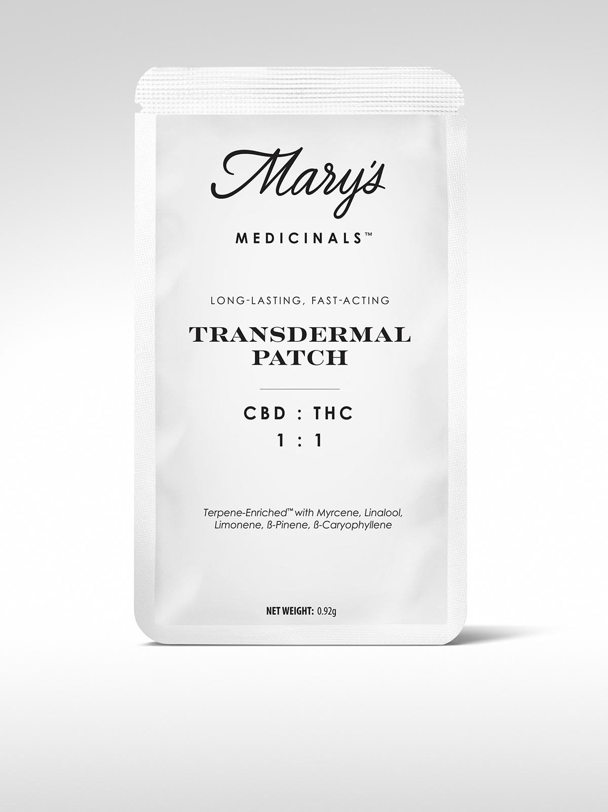 MARY'S MEDICINAL TRANSDERMAL PATCH 1:1 CBD:THC 