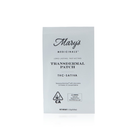 MARY'S MEDICINAL TRANSDERMAL PATCH (THC-SATIVA)